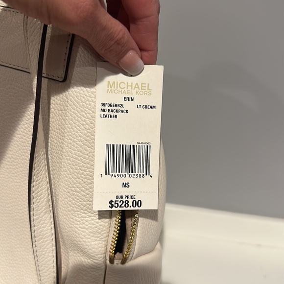 Micheal Kors Medium Leather Backpack - Picture 4 of 4